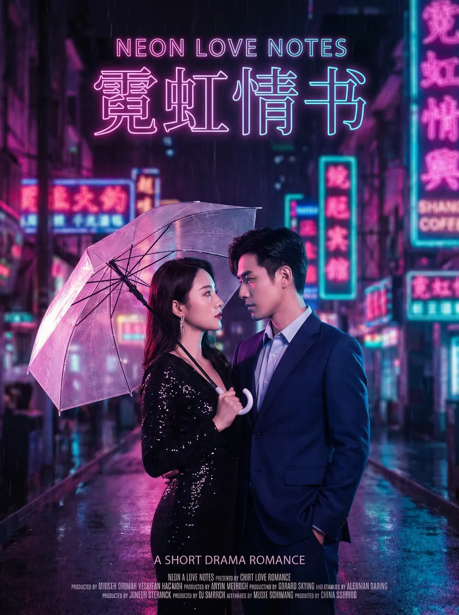 刀客家族的女人演员表 热播都市爱情短剧 - 霓虹情书海报